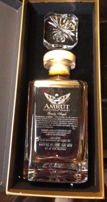 Amrut 10yo Peated Sherry Finish USA bottling 60% 750ml