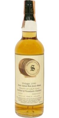 Rosebank 1990 SV Vintage Collection Oak Cask #507 43% 700ml