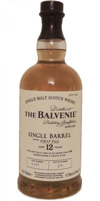 Balvenie 12yo Single Barrel #5292 47.8% 700ml