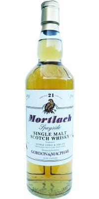 Mortlach 21yo GM Licensed Bottling Refill Sherry Casks 43% 700ml