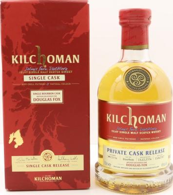 Kilchoman 2006 Bourbon 349/2006 Douglas Fox Exclusive 46% 700ml