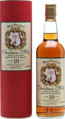 MacPhail's 10yo GM Christmas Malt 40% 700ml