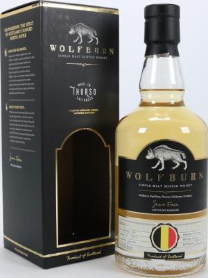 Wolfburn 2015 Single Cask Bottling Quarter 61/2015 Belgium and Luxembourg Exclusive 58.8% 700ml