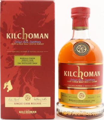 Kilchoman 2012 Marsala cask finish The Distillery Shop 54.8% 700ml