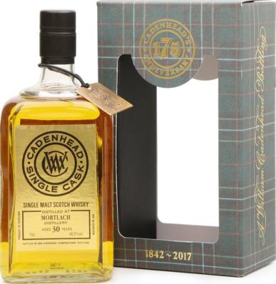 Mortlach 1987 CA Single Cask Bourbon Hogshead 48.2% 700ml