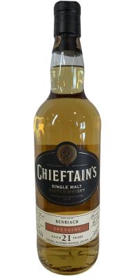 BenRiach 1997 IM Chieftain's Single Rum Barrel Finish #93483 K&L Wine Merchants 56.5% 750ml