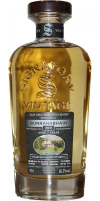 Bunnahabhain 2011 SV Moine Vintage Collection #704153 60.3% 700ml