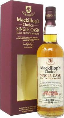 Dailuaine 1998 McC Single Cask Cask Strength #9288 57.7% 700ml