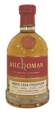 Kilchoman 2011 ImpEx Cask Evolution 02/2016 1st Fill Bourbon Barrel 470/2011 60.1% 750ml