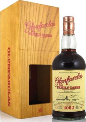 Glenfarclas 2002 The Family Casks Release W19 Sherry Hogshead #3318 54.2% 700ml