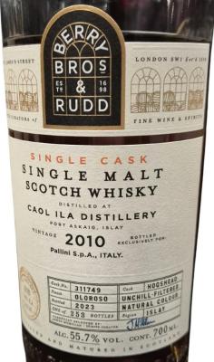 Caol Ila 2010 BR Single Cask Pallini S.p.A 55.7% 700ml