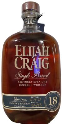 Elijah Craig Single Barrel New American Oak 45% 750ml