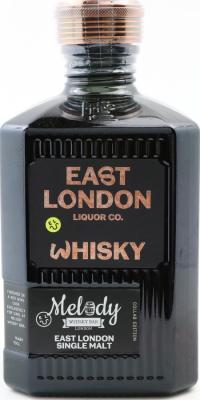 East London Single Malt Red wine Melody whisky bar 45% 700ml