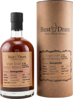 Invergordon 2009 BD #305945 54% 700ml