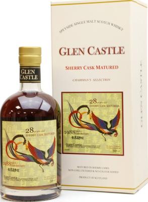 Glen Castle 1988 TGCW Chairman's Selection Sherry Cask 59% 700ml