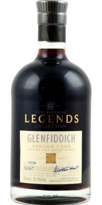 Glenfiddich 1964 HB Legends Collection #10796 51.1% 700ml