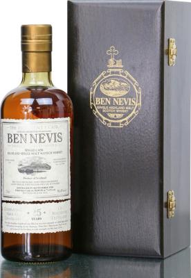 Ben Nevis 1990 The President's Cask Fresh Bourbon Hogshead #2 Celebrating 25yo of Nikka's Ownership 56.4% 700ml