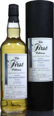 Auchentoshan 1998 ED The 1st Editions Refill Hogshead 53.4% 700ml