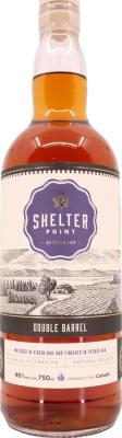 Shelter Point Double Barreled Single Malt Whisky 46% 750ml