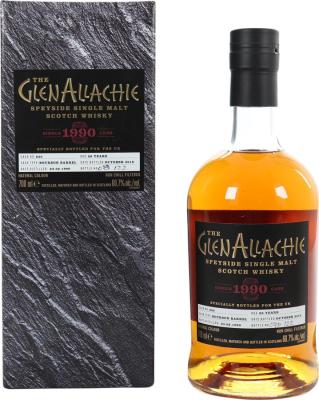 Glenallachie 1990 Single Cask for UK Batch 1 28yo Bourbon Barrel #620 60.7% 700ml