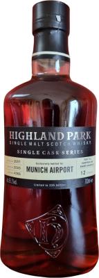 Highland Park 2007 #4566 Munich Airport 65.1% 700ml