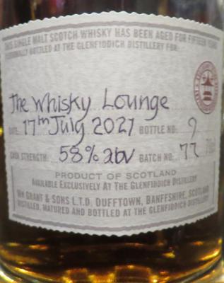 Glenfiddich 15yo CS Batch #77 58% 700ml