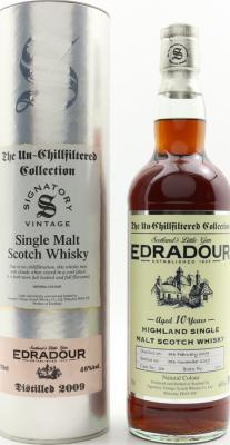 Edradour 2009 SV The Un-Chillfiltered Collection Sherry #23 46% 700ml