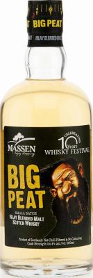 Big Peat 10yo Whisky Festival Massen DL Small Batch 54.4% 500ml