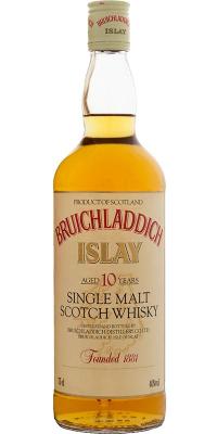 Bruichladdich 10yo Single Malt Scotch Whisky 40% 750ml