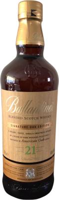 Ballantine's 21yo Signature Oak Edition Travel Retail Exclusive 40% 700ml