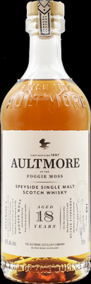 Aultmore 18yo Foggie Moss Bourbon Refill Sherry 46% 750ml