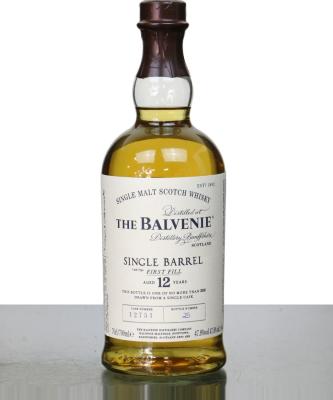 Balvenie 12yo Single Barrel First Fill Bourbon Cask #12751 47.8% 700ml