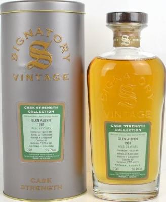 Glen Albyn 1981 SV Cask Strength Collection #49 55% 700ml