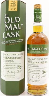 Bruichladdich 1992 DL Old Malt Cask 20yo Refill Sherry Butt 50% 700ml