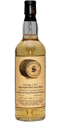 Royal Brackla 1979 SV Vintage Collection Oak Cask #10113 43% 700ml