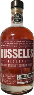 Russell's Reserve Single Barrel Private Barrel Selection Total Wine & More Lexington 55% 750ml