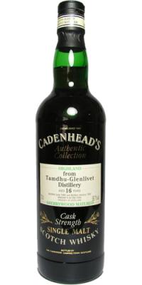 Tamdhu 1980 CA Authentic Collection Oak cask 58.7% 700ml