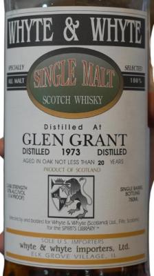 Glen Grant 1973 W&W 57% 750ml