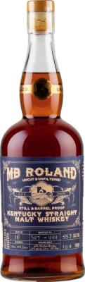 Mb Roland Kentucky Straight Malt Whisky Charred Oak 55.7% 700ml