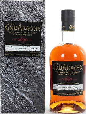 Glenallachie 2008 Single Cask for UK Batch 2 Marsala Hogshead #586 57.4% 700ml