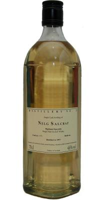 Nelg Salcraf 1997 Vnmp Distillery #3 #1373 46% 700ml