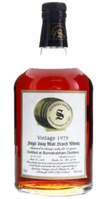 Bunnahabhain 1979 SV Vintage Collection Dumpy Sherry Cask #5108 56% 700ml