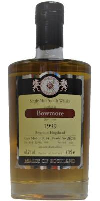 Bowmore 1999 MoS Bourbon Hogshead 61.2% 700ml