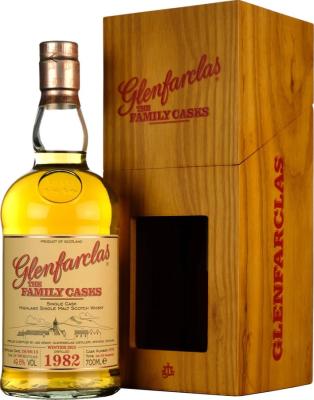 Glenfarclas 1982 The Family Casks Release W15 4th Fill Hogshead #2074 49.6% 700ml