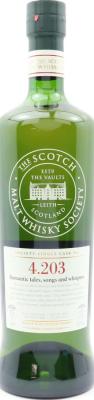 Highland Park 1999 SMWS 4.203 Romantic tales songs and whispers 1st Fill Barrel 55.8% 700ml