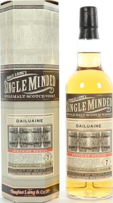 Dailuaine 2007 DL Single Minded Sherry Butt 41.5% 700ml