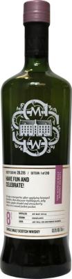 Clynelish 2014 SMWS 26.215 Have fun and celebrate 1st Fill Ex-Bourbon Barrel 63% 700ml