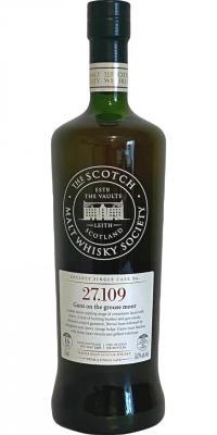 Springbank 1998 SMWS 27.109 Refill Ex-Sherry Gorda 58.3% 750ml