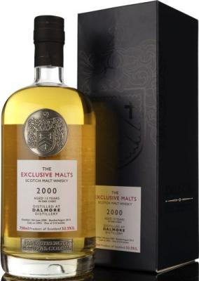 Dalmore 2000 CWC The Exclusive Malts Oak Cask #6952 53.5% 750ml