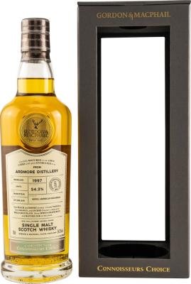 Ardmore 1997 GM Connoisseurs Choice Cask Strength Refill American Hogshead #900670 54.3% 700ml